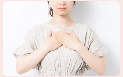 被ばくのないMRIで行う乳がん検診のイメージ